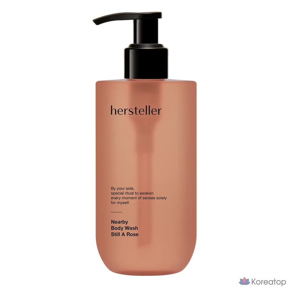 Гель для душа Hersteller Nearby Steel A Rose Body Wash, аромат свежей розы, 300 мл, 1 шт.