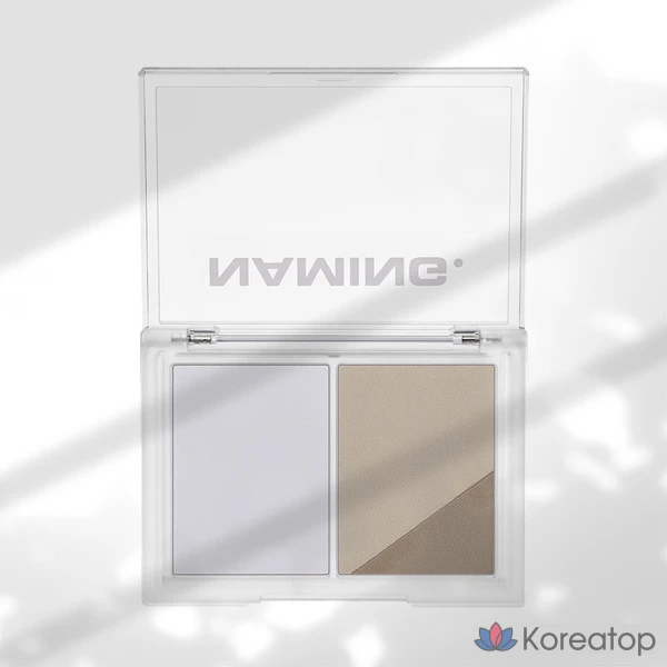 Пилинг NAMING Fluffy Volume & Shading Duo, оттенок Clear Cool Gray, 1 шт.