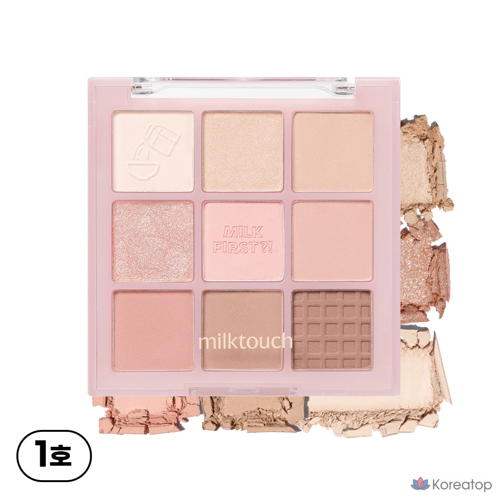 Палетка теней Milk Touch Tone-On, 1 шт., 01 Today Cereal Bowl