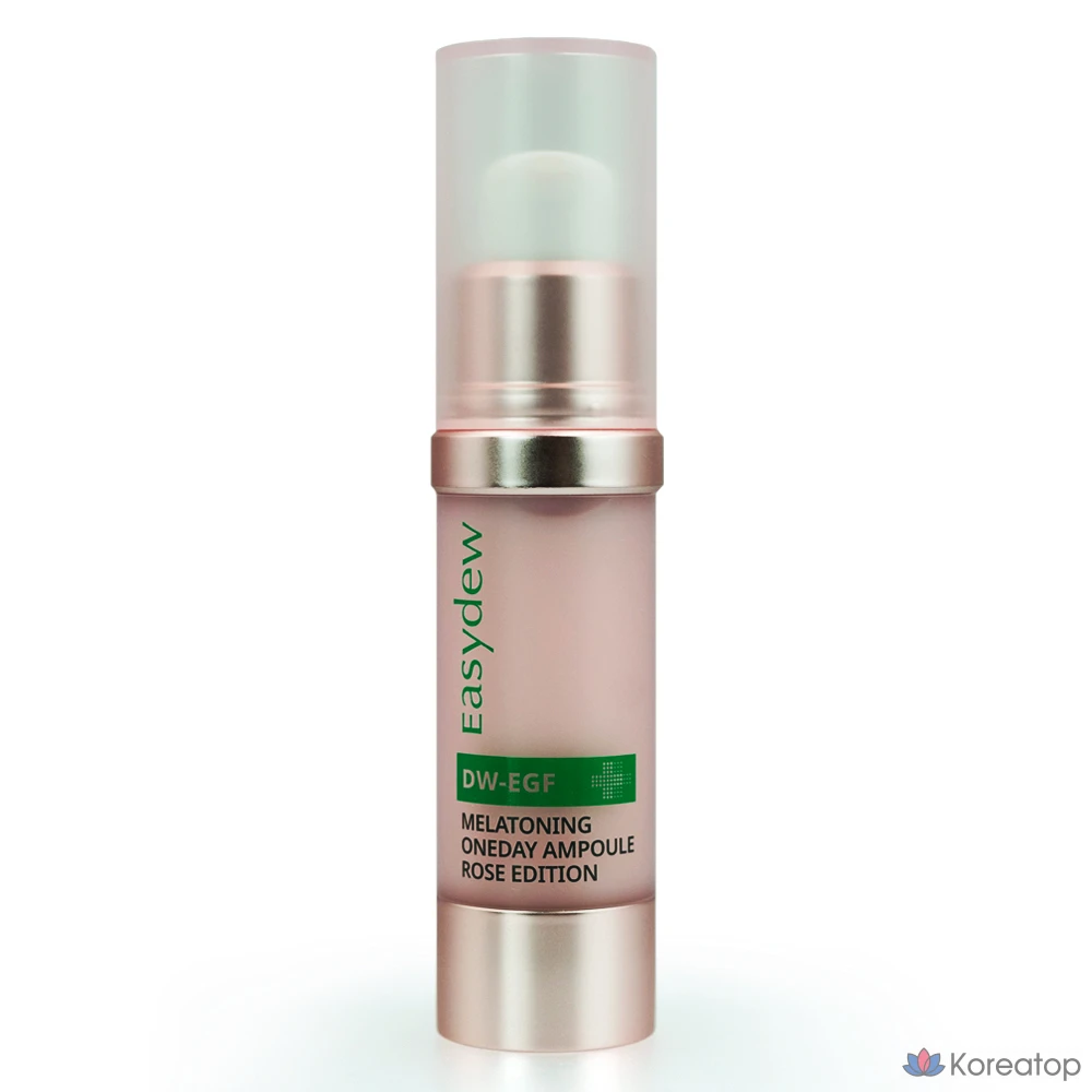Ампульная сыворотка Easydew DW-EGF Melatoning One Day Ampoule Rose Edition, 15 мл, 1 шт.