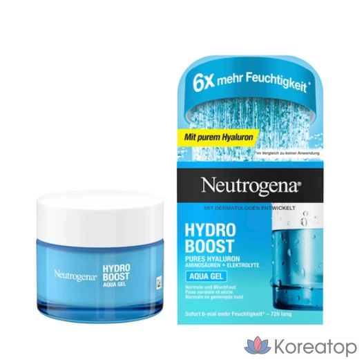 Увлажняющий гель Neutrogena Hydro Boost Water Gel, 48 мл, 1 шт.