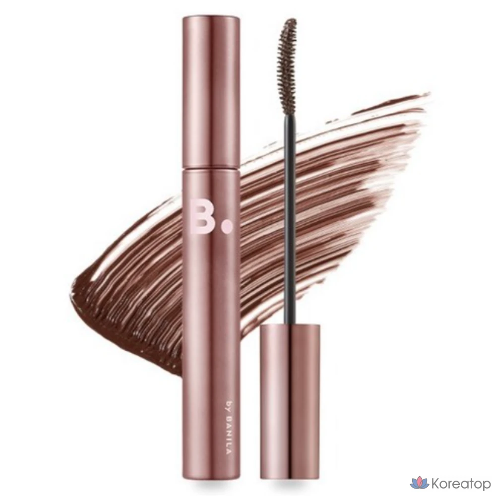 Тушь для ресниц Vanillaco Powerproof 7 г, 04 BR, длинная, подкручивающая, темно-коричневая, 1 шт.