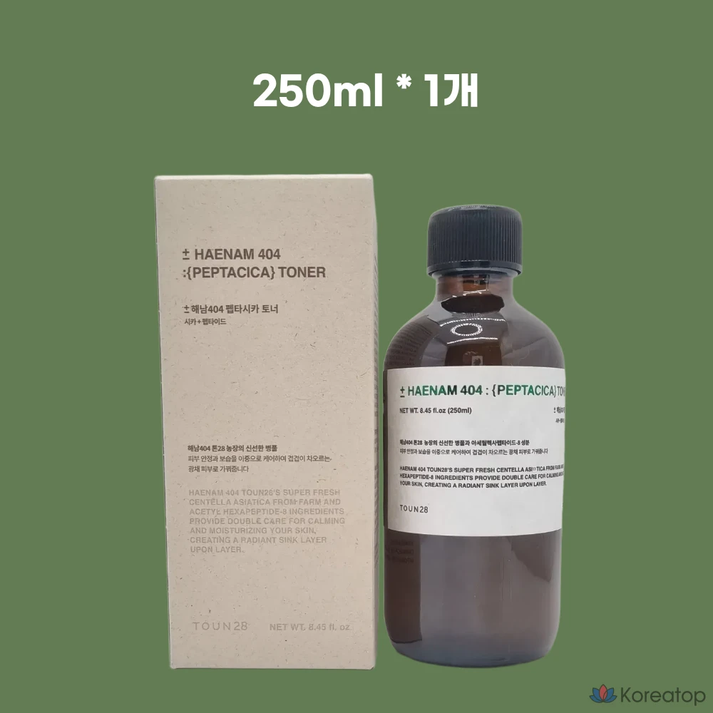 Тонер TOUN28 Haenam Centella Dawn Toner Haenam 404, 250 мл, 1 шт.