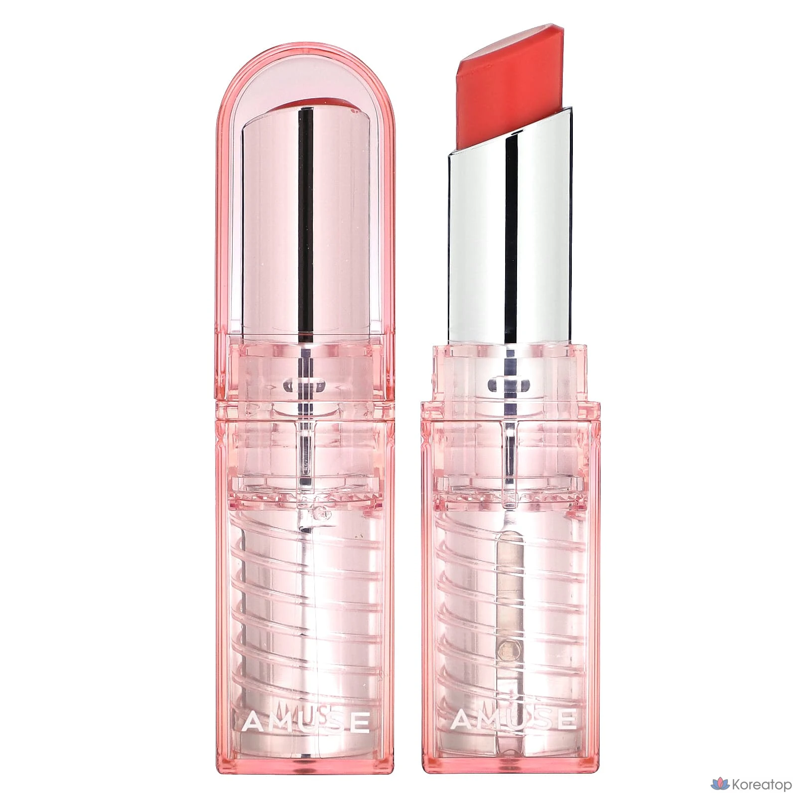 Бальзам для губ AMUSE Dew Balm, оттенок 02 Boksoonga Balm, 3.2 г, 1 шт.