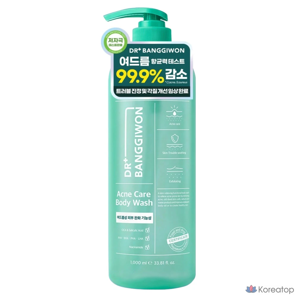 Dr. Banggiwon Acne Care гель для душа, 1 шт., 1 л