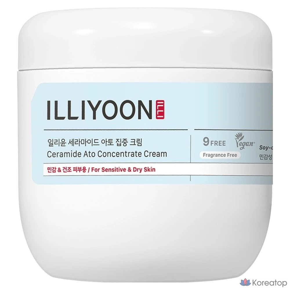 Крем для лица ILLIYOON Ceramide Ato Concentrate Cream, 500 мл, 1 шт.