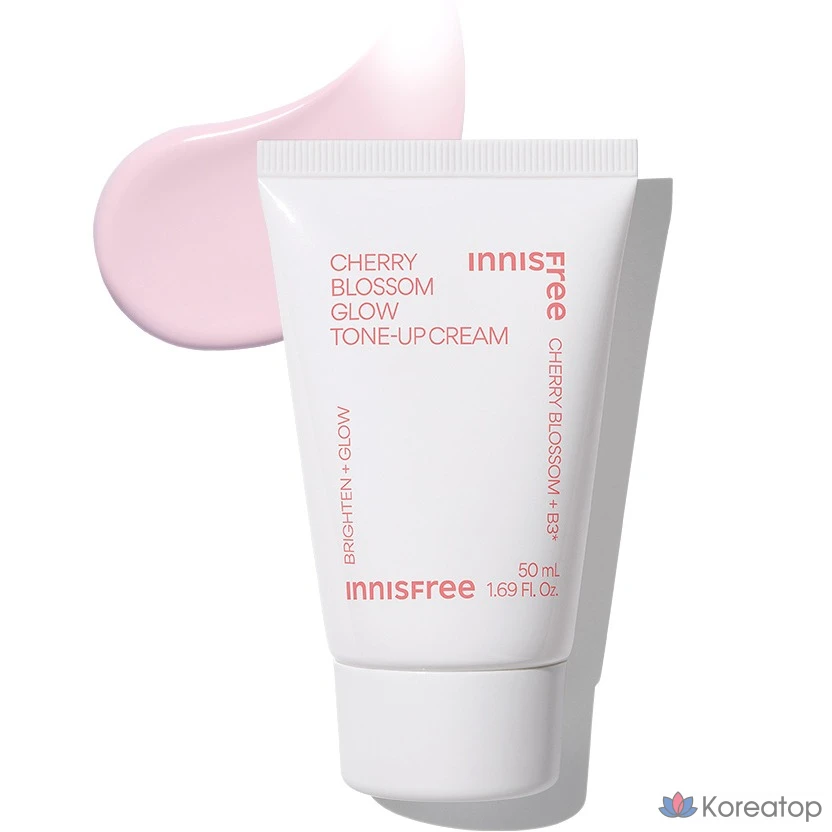Крем Innisfree Cherry Blossom Glow Tone-up Cream, 50 мл, 1 шт.