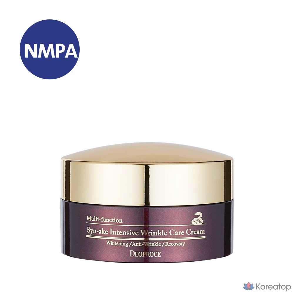 Крем для лица Deoproce Sea Snake Intensive Wrinkle Care Cream, 100 г, 1 шт.