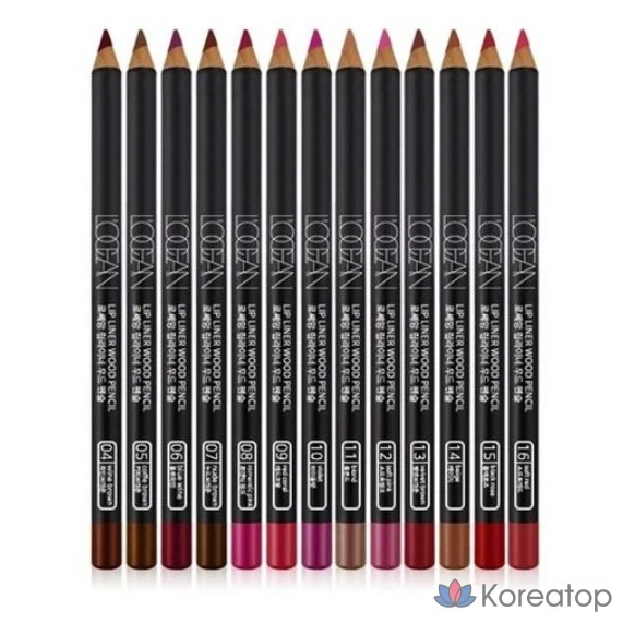 Карандаш для подводки глаз Heart percent, цвет «Черное вино», 1 шт.