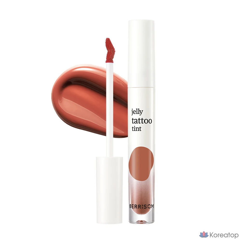 Тинт для губ Berrisom Jelly Tattoo Tint, оттенок 05 Peach Berry, 1 шт.