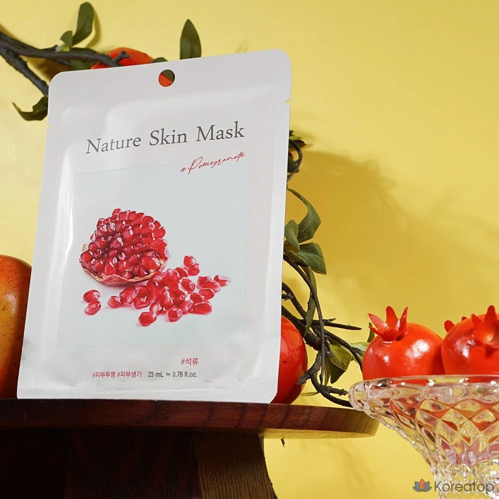 Тканевая маска для лица FoodaHolic Pomegranate Mask, 10 шт.