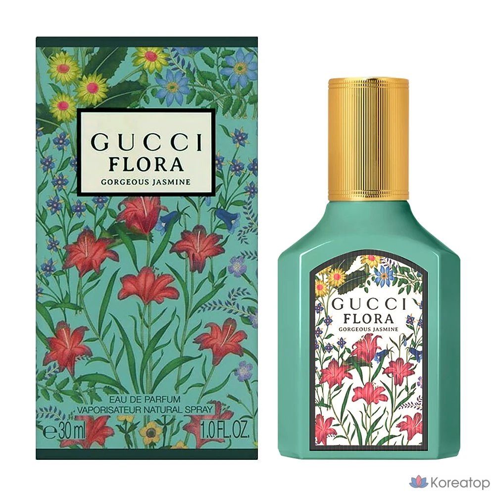 Парфюмерная вода Gucci Flora Gorgeous Jasmine EDP, 30 мл, 1 шт.