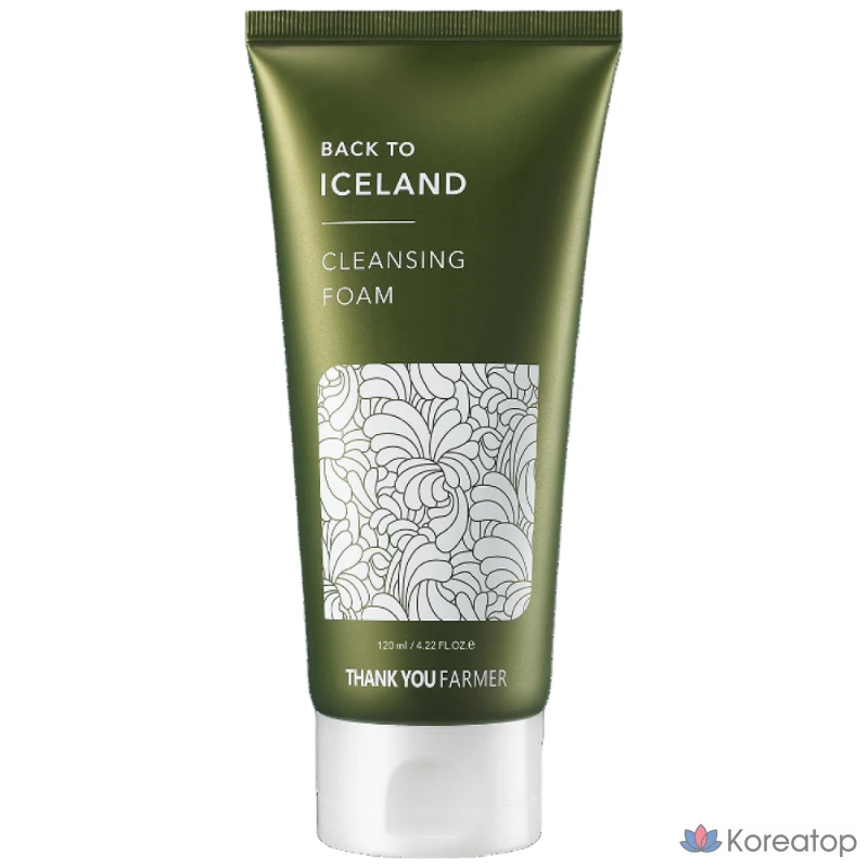 Очищающая пенка Thank You Farmer Back To Iceland Cleansing Foam, 120 мл, 1 шт.