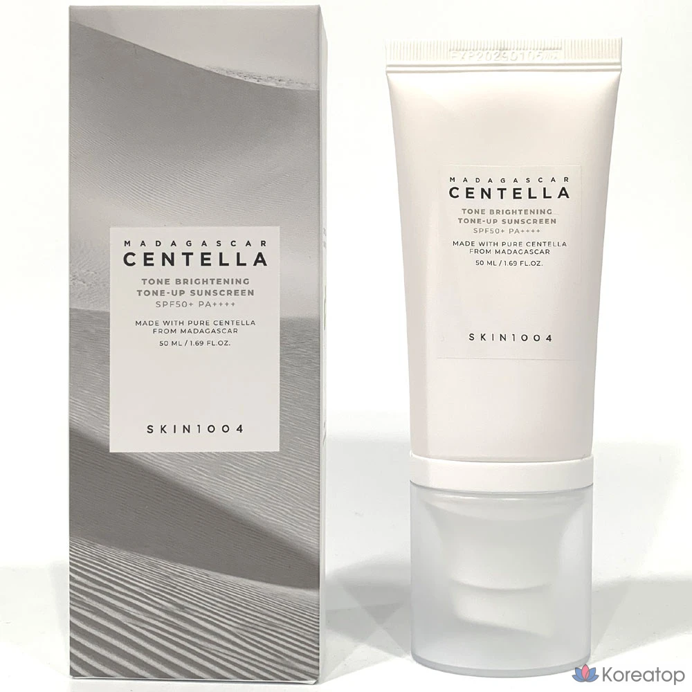 Солнцезащитный крем SKIN1004 Centella Tone Brightening Tone-up Sunscreen SPF50+ PA++++, 50 мл, 1 шт.
