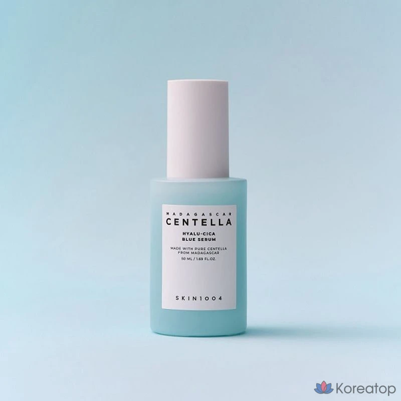 Сыворотка SKIN1004 Madagascar Centella Hyalu-Cica Blue Serum, 50 мл, 1 шт.