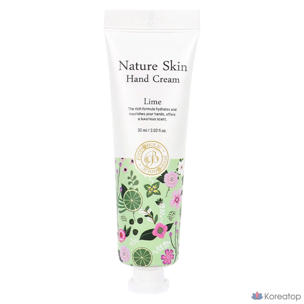 Крем для рук FoodaHolic Nature Skin Hand Cream Lime, 30 мл, 1 шт.