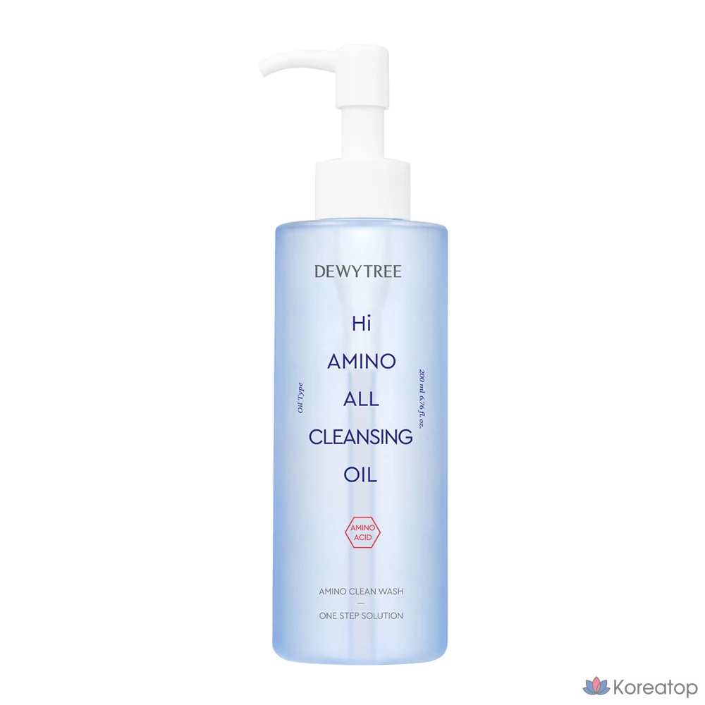 Очищающее масло Dewytree High Amino All, 1 шт., 200 мл