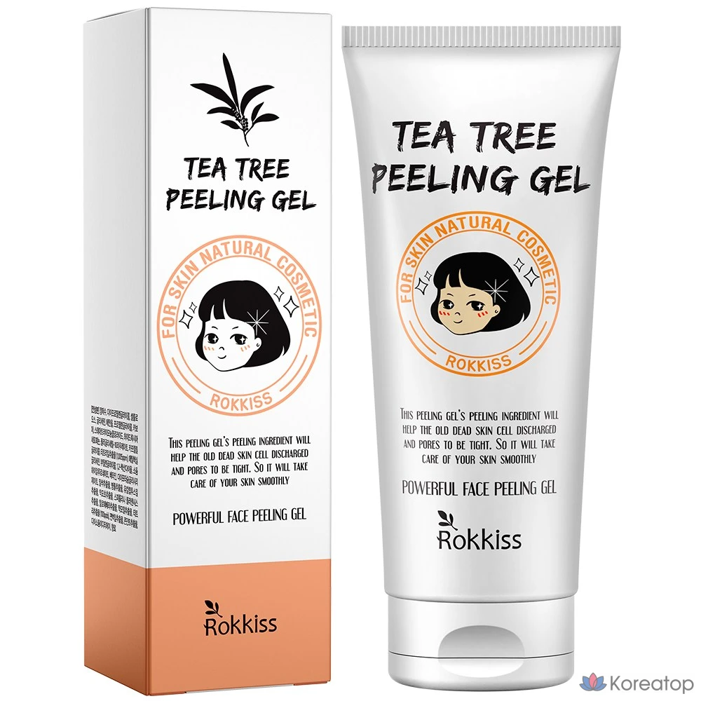 Отшелушивающий гель с маслом чайного дерева от Rocky's, 120 мл, 1 шт.