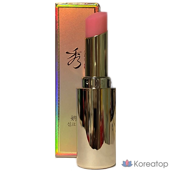 Бальзам для губ Sooryehan Yeon Silk Lip Balm, оттенок Pink, 3.5 г, 1 шт.