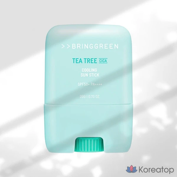 Солнцезащитный стик Bring Green Tea Tree Cica Sun Stick, 20 г, 1 шт.