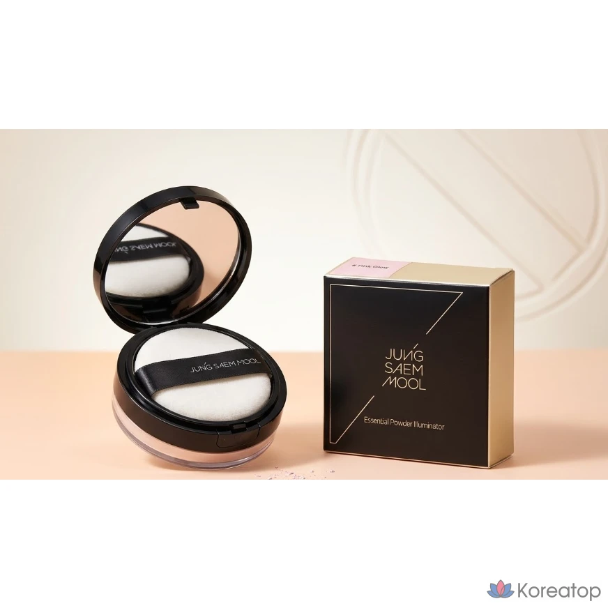 Пудра-хайлайтер Jungsaemmool Essential Powder Illuminator, оттенок Pink Glow, 1 шт.