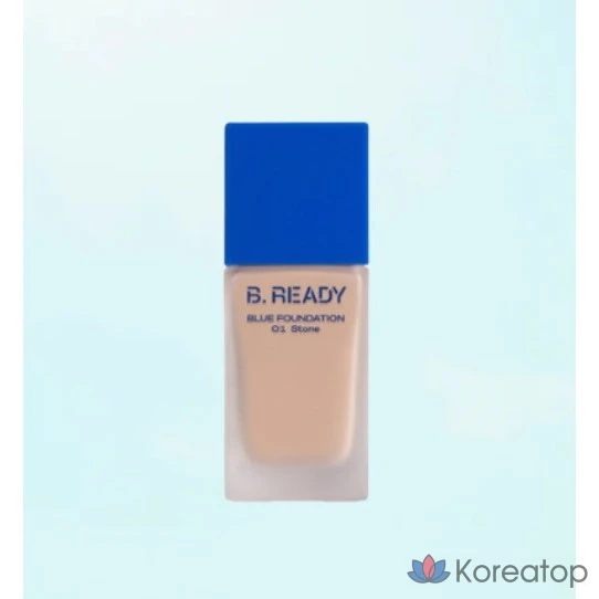 Тональный крем B.READY Blue, 35 мл, 5 оттенков, Мужской тональный крем, 1 шт.