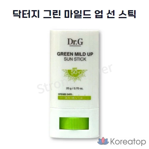 Солнцезащитный стик Dr. G Green Mild Up Sun Stick SPF50+ PA++++, 20 г, 1 шт.