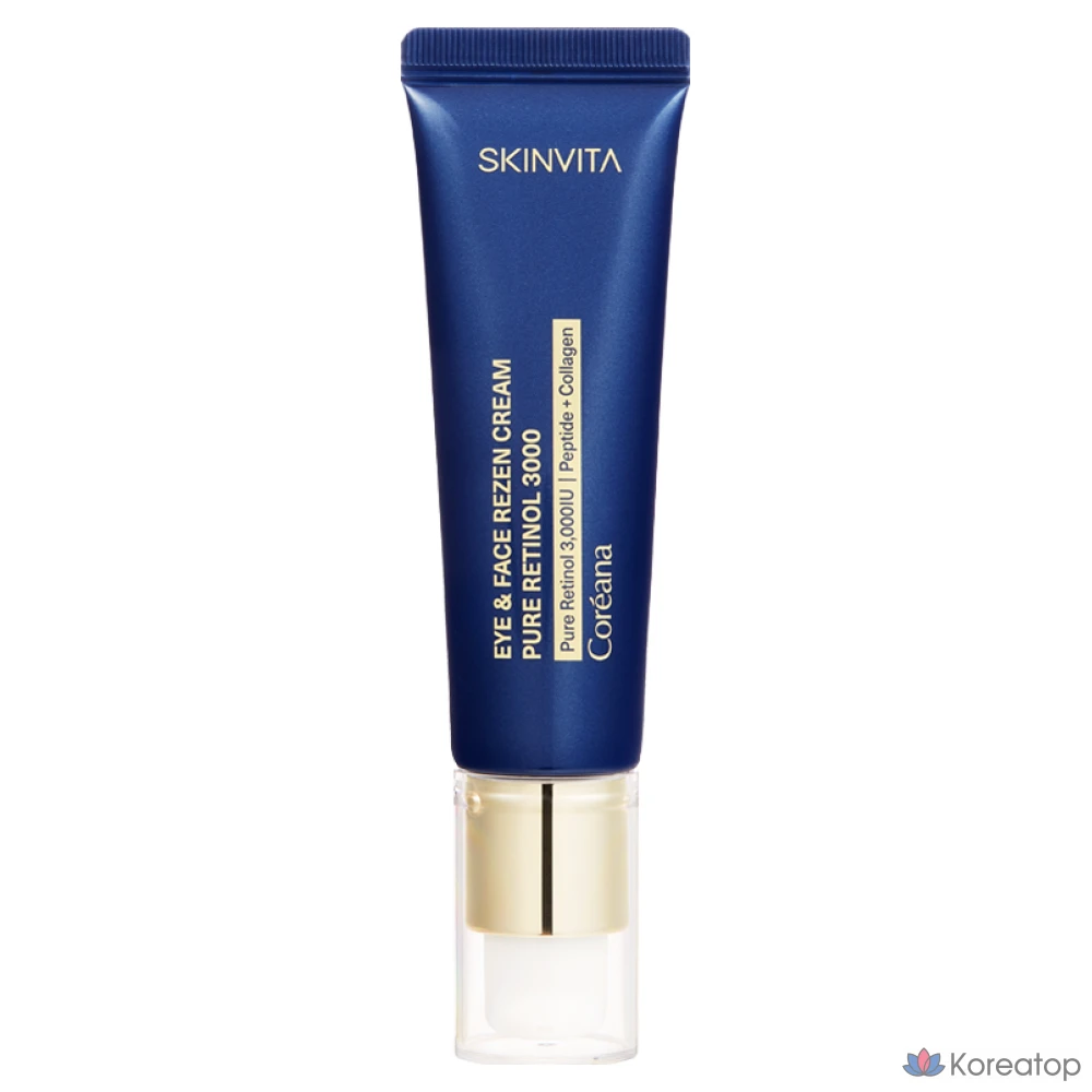 Крем для глаз и лица Coreana Skin Vita с ретинолом 3000, 1 шт., 25 мл