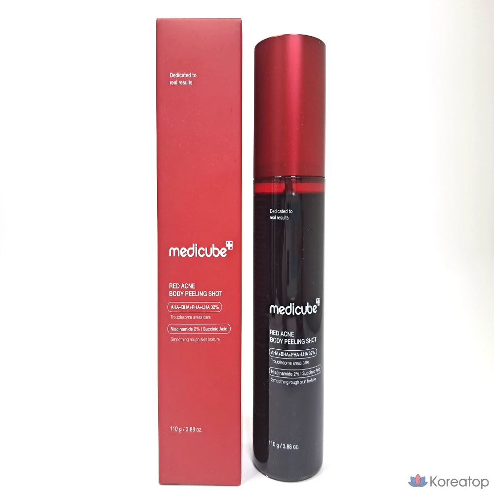 Пилинг для тела Medicube Red Acne Body Peeling Shot, 110 г, 1 шт.