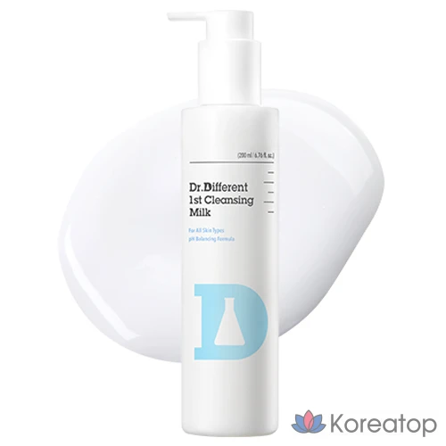Очищающее молочко Dr. Different First, 1 шт., 200 мл