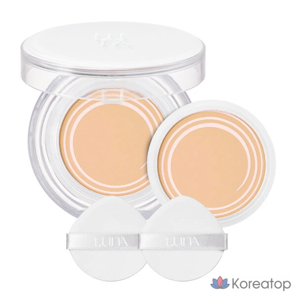 Luna Moisture Glow Pact Clear 12.5g, сменный блок, 1 шт.