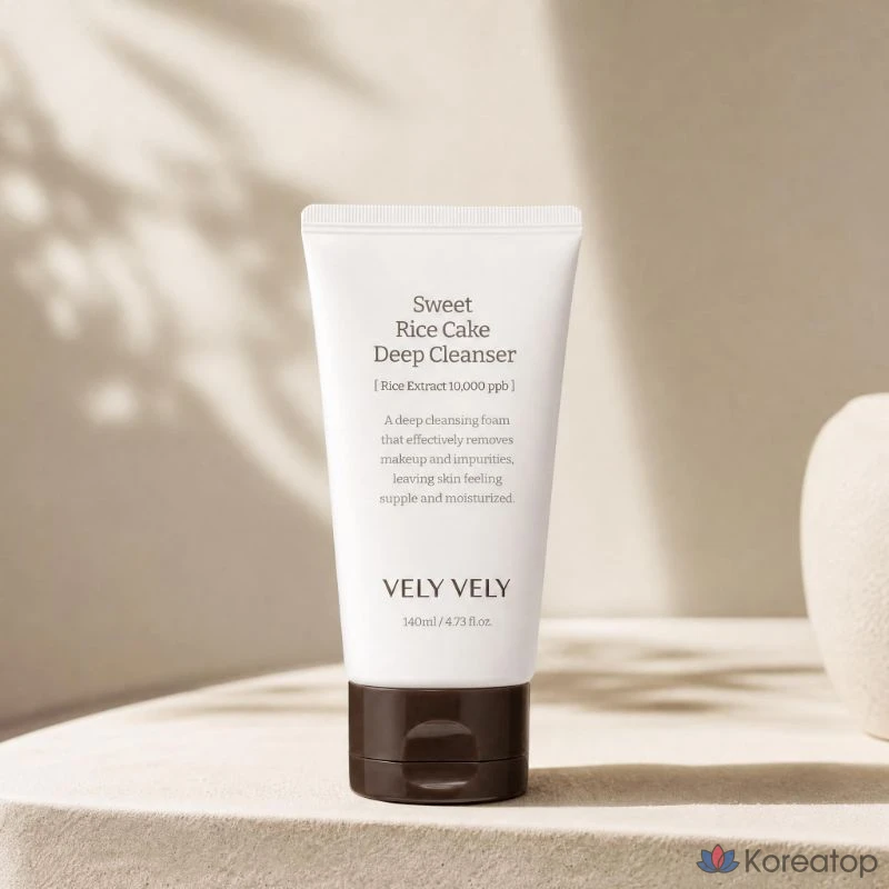 Очищающая пенка Vely Vely Chapssaltteok Deep Cleansing Foam, 140 мл, 1 шт.