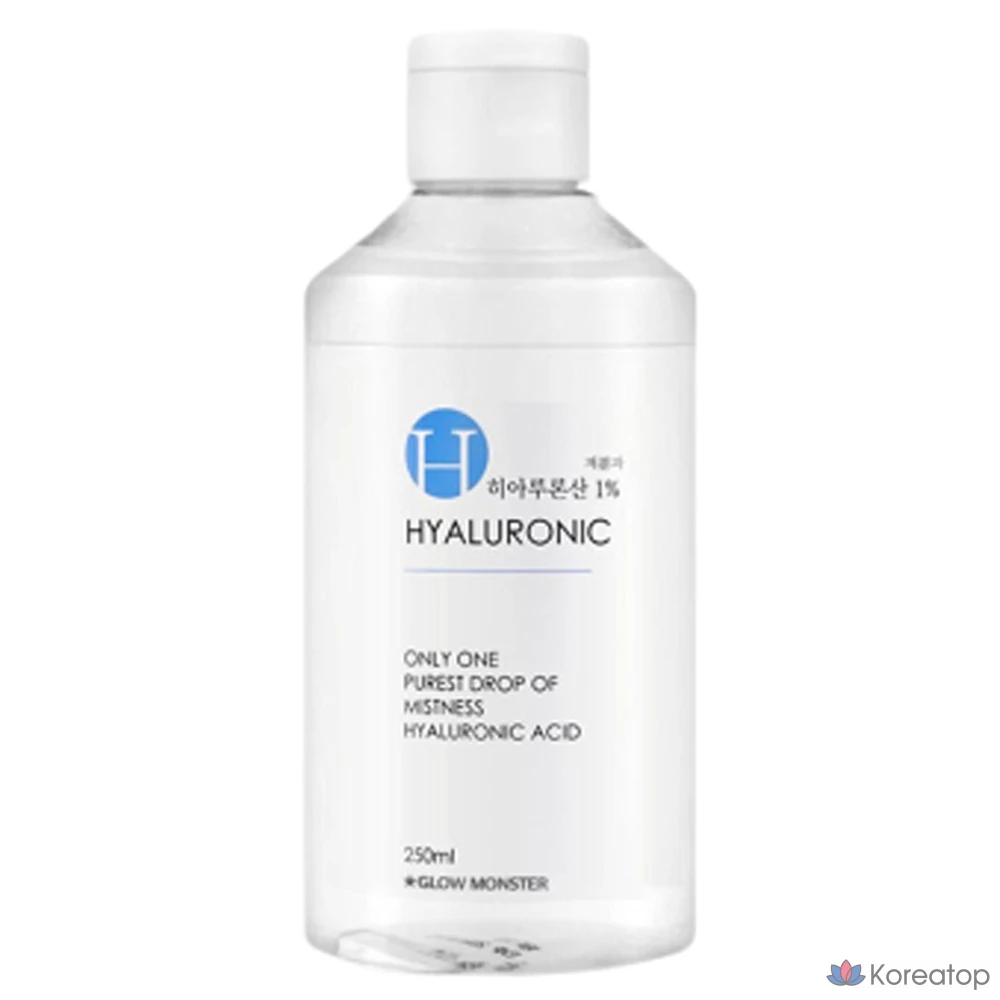 Концентрат гиалуроновой кислоты с низкой молекулярной массой Glow Monster 1%, 250 мл, 1 шт.