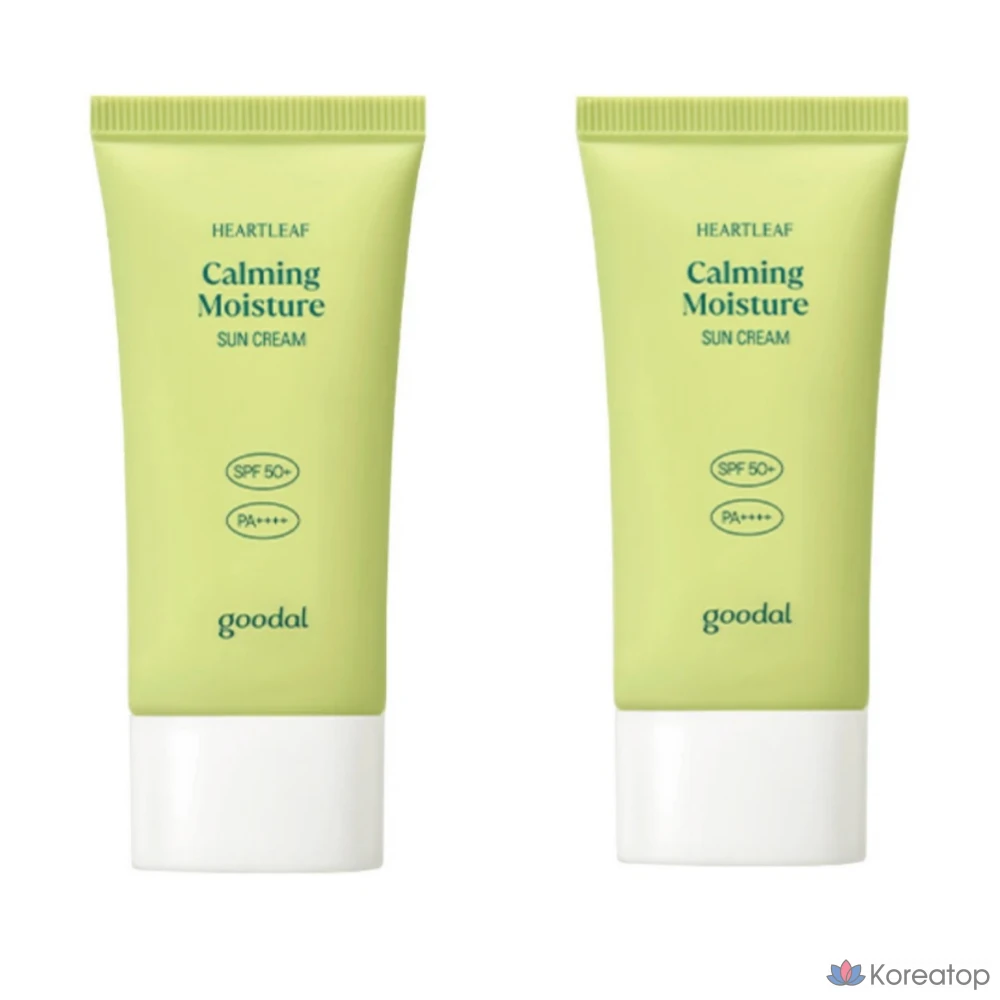 Солнцезащитный крем Goodal Heartleaf Calming Moisture Sun Cream, 100 мл, 1 шт.