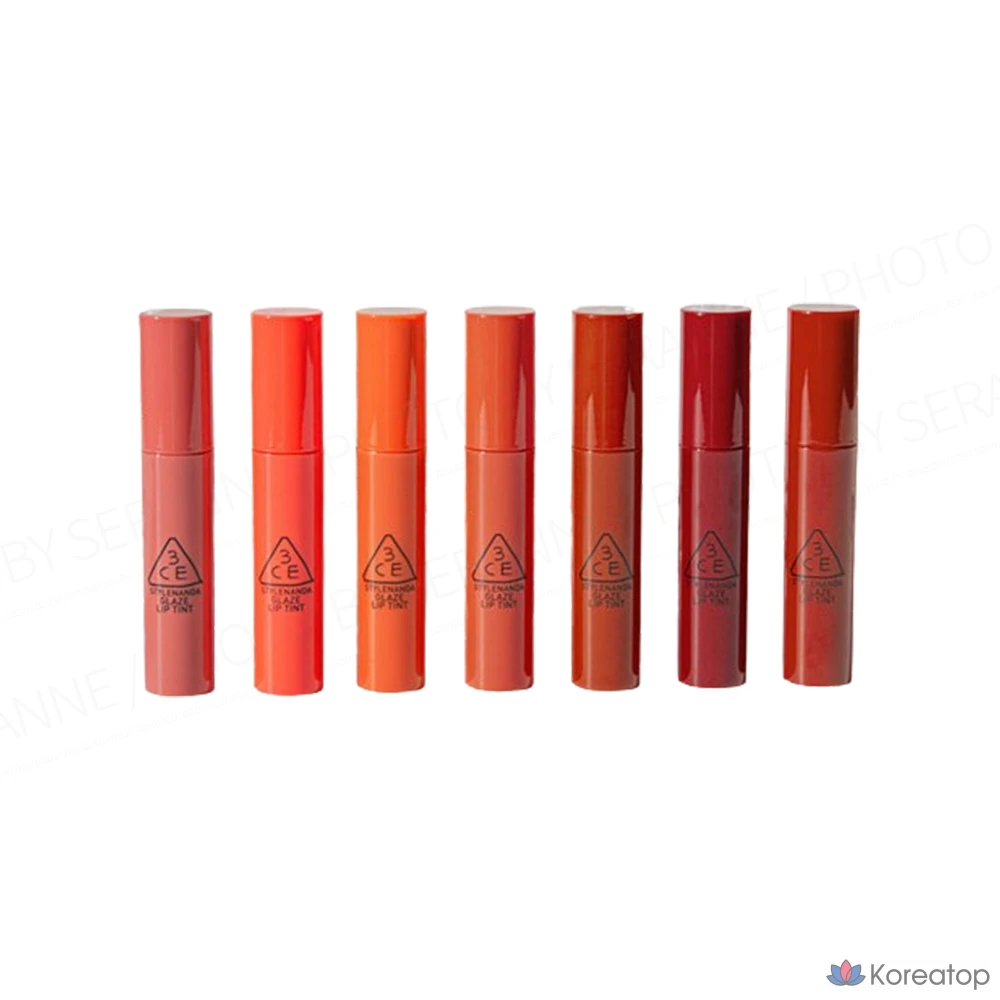 Тинт для губ 3CE Glaze Lip Tint, оттенок Vintage Bouquet, 5 г, 1 шт.