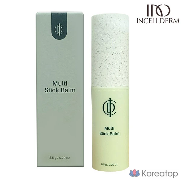 Incellderm ICD Multi-Stick Balm 8.5g/Увлажняющий бальзам для кожи, улучшающий состояние при морщинах, 8.5 г, 1 шт.
