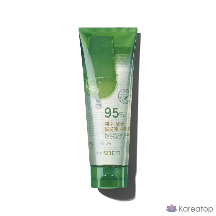 Успокаивающий гель с алоэ вера Jeju Fresh 95%, 250 мл, 1 шт.