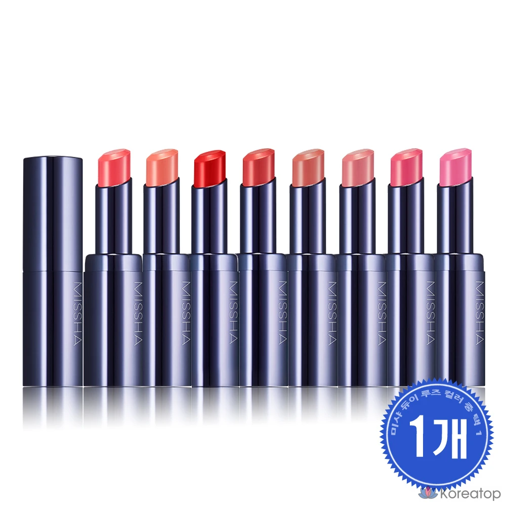 Missha Signature Dewy Rouge/Lipstick/Lip Tint/Lip Gloss/Moisturizing, 1 шт., Rose Geranium