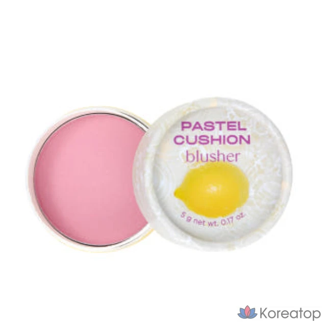 Румяна The Face Shop Pastel Cushion, 5 г, 07 Кислотно-лавандовый, 1 шт
