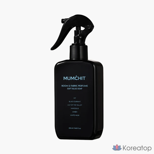 Парфюм для одежды MUMCHIT Large Capacity Fabric Perfume, оттенок Soft Blue Soap, 250 мл, 1 шт.