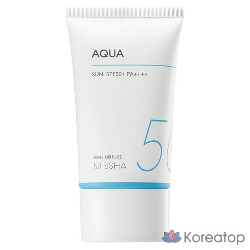 Missha All Around Safe Block Aqua Солнцезащитный крем с SPF50, 50 мл