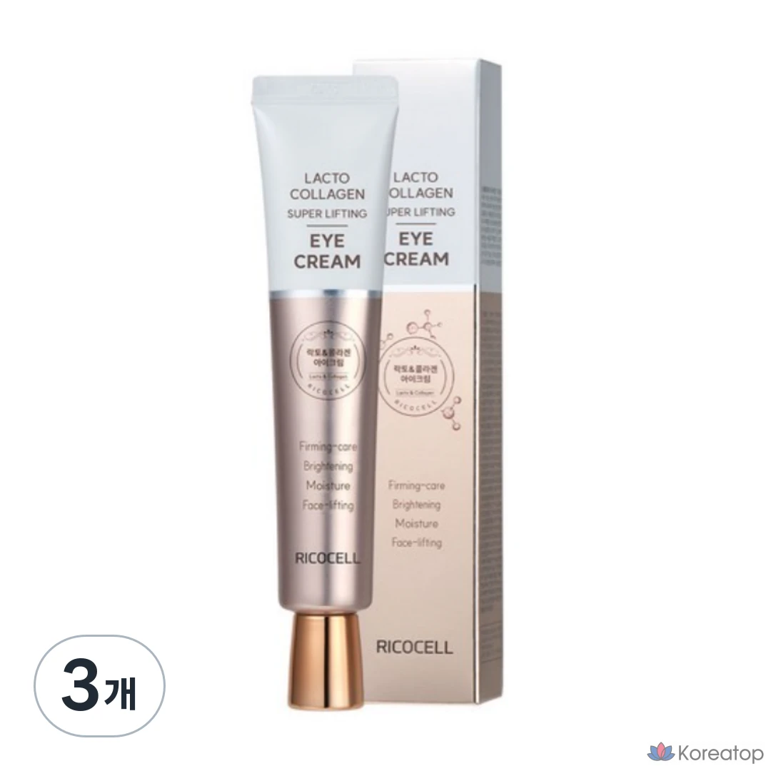 Крем для глаз Ricocell Lacto Collagen Super Lifting, 3 шт., 40 мл