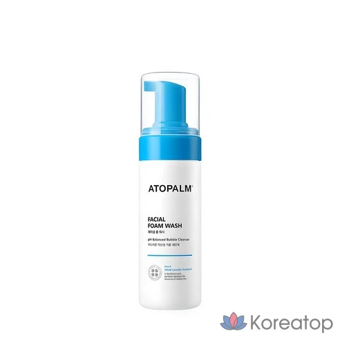 Пенка для умывания лица Корея для всей семьи Atopalm, 150 мл