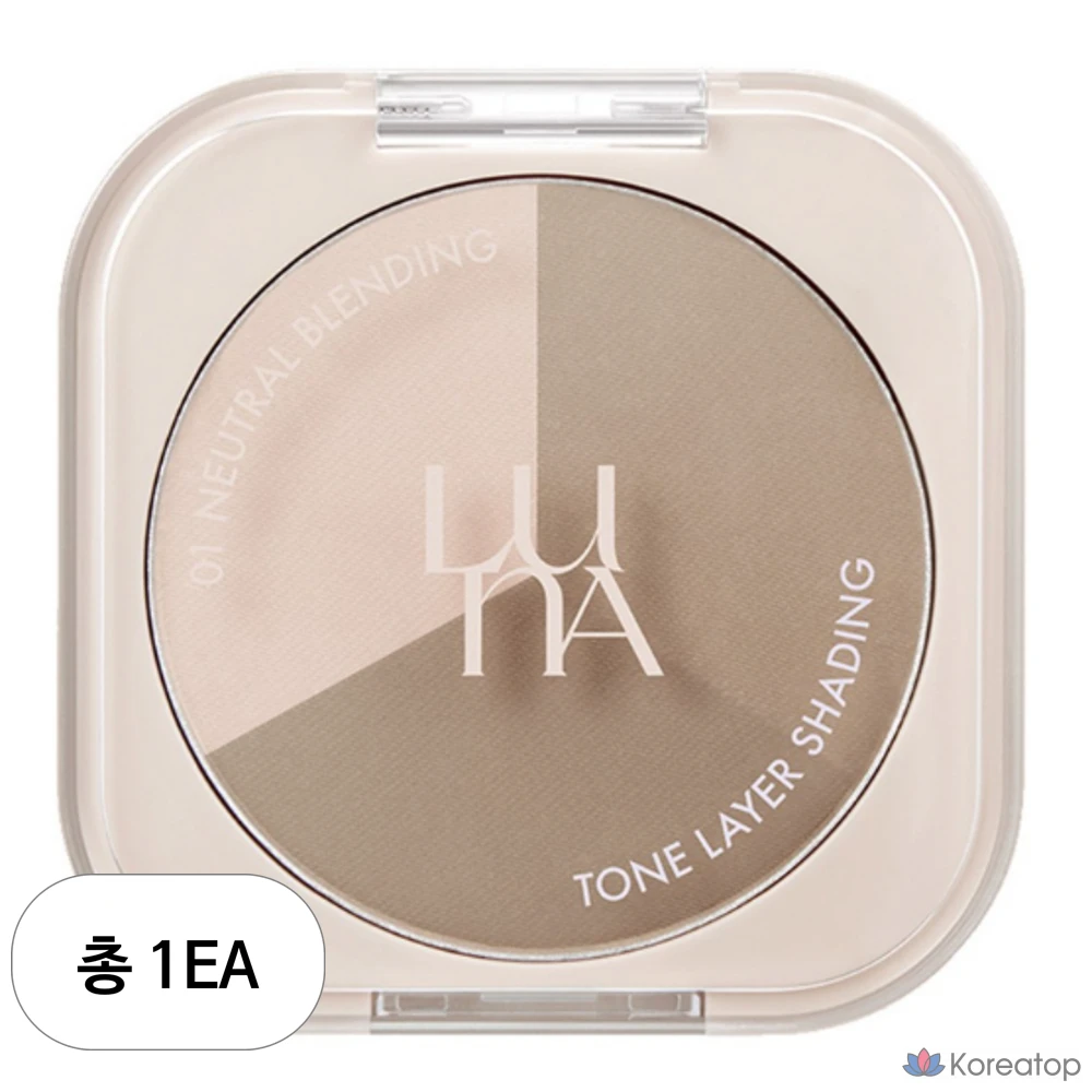 Luna Tone Layer Shading 9 г, 01 Нейтральный оттенок для растушевки, 1 шт.
