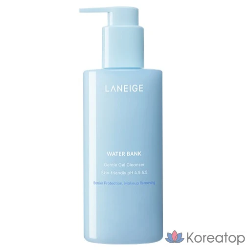 Гель для умывания LANEIGE Water Bank Gentle Gel Cleanser, 250 мл, 1 шт.