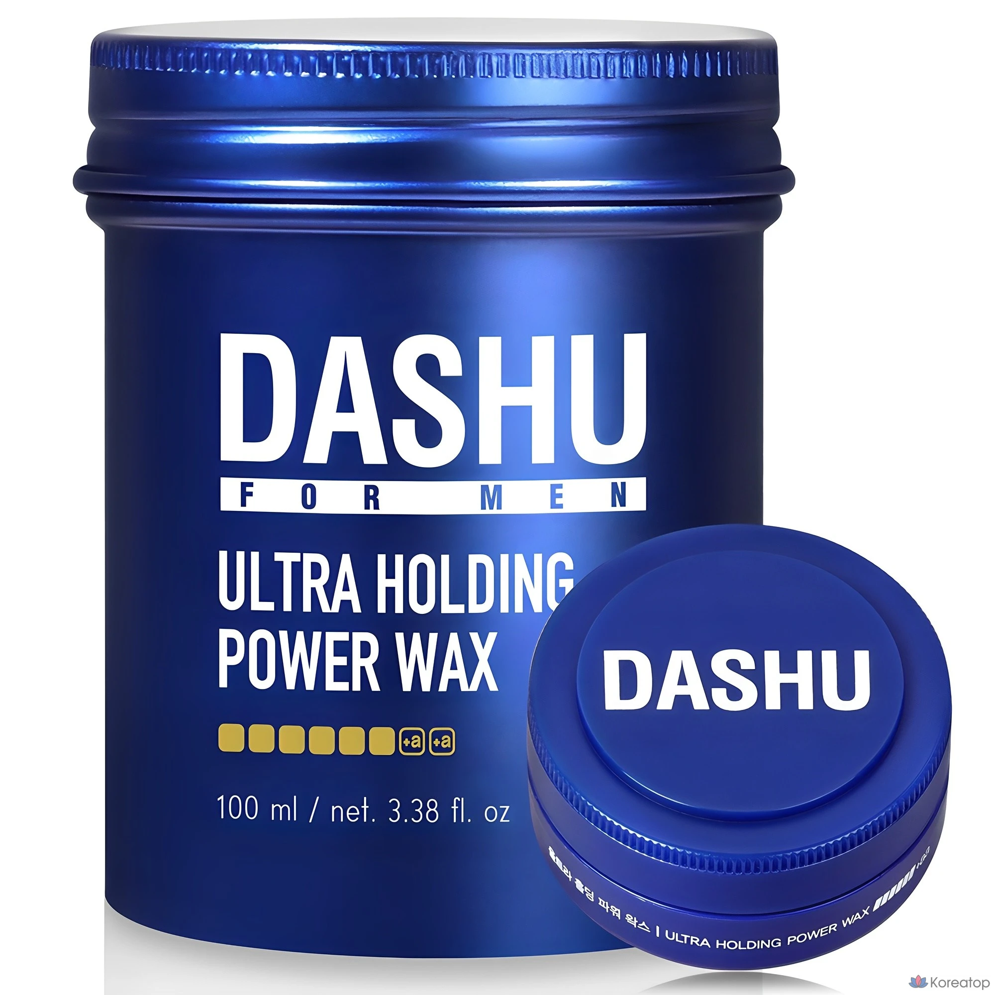 Набор DASHU For Men Premium Ultra Holding Power Hair Wax, 100 мл + 15 мл, 1 шт.