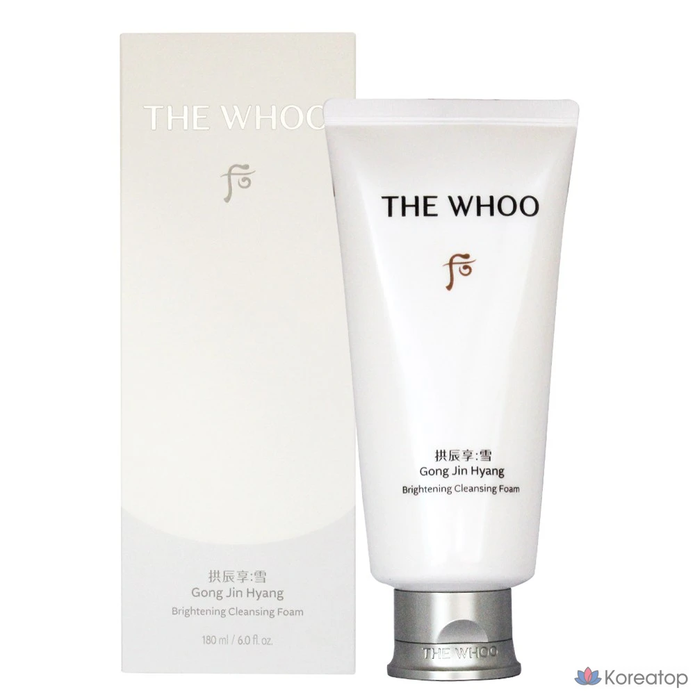 Очищающая пенка THE HISTORY OF WHOO Gongjinhyang Seol Clear Cleansing Foam, 180 мл, 1 шт.