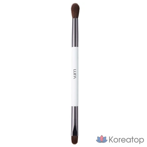 Двусторонняя кисть для растушевки консилера Luna, разные цвета, 1 шт.