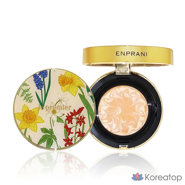 Пудра-компакт Enprani Le Premier Essence Drop Cover Pact, оттенок 23, 1 шт.