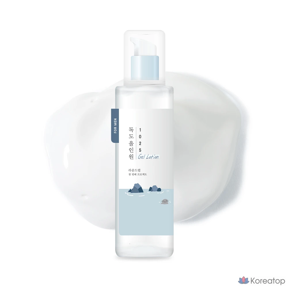 Round Lab for Men 1025 Dokdo Gel Lotion All-in-One, 200 мл, 1 шт.